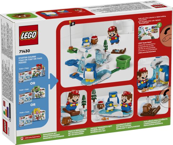 LEGO Super Mario Penguin Family Snow Adventure Expansion Set (71430) (8)