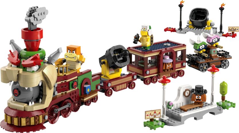 LEGO Super Mario The Bowser Express Train (71437) (1)