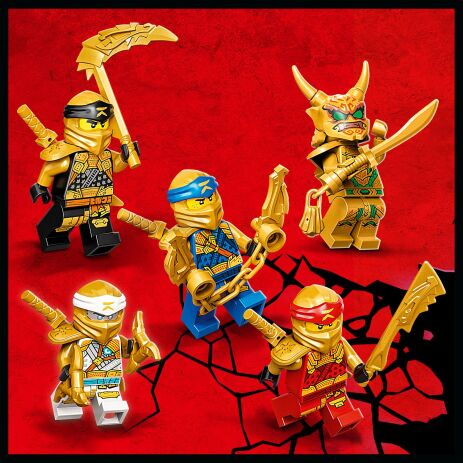 LEGO Ninjago LLoud's Golden Ultra Dragon (71774) (3)