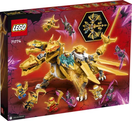 LEGO Ninjago LLoud's Golden Ultra Dragon (71774) (8)