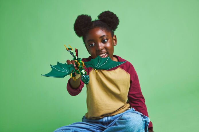 LEGO Ninjago Lloy's Green Forest Dragon (71829) (7)