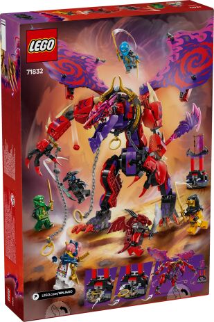 LEGO Ninjago Thunderfang Dragon Of Chaos (71832) (9)