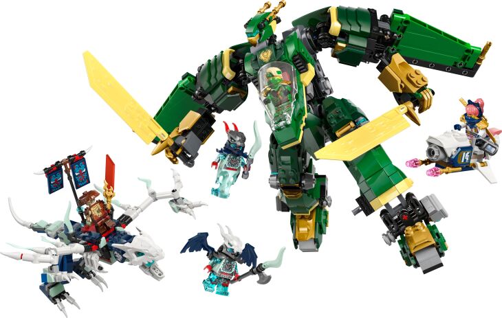 LEGO Ninjago Lloy's Jet Mech (71845) (1)