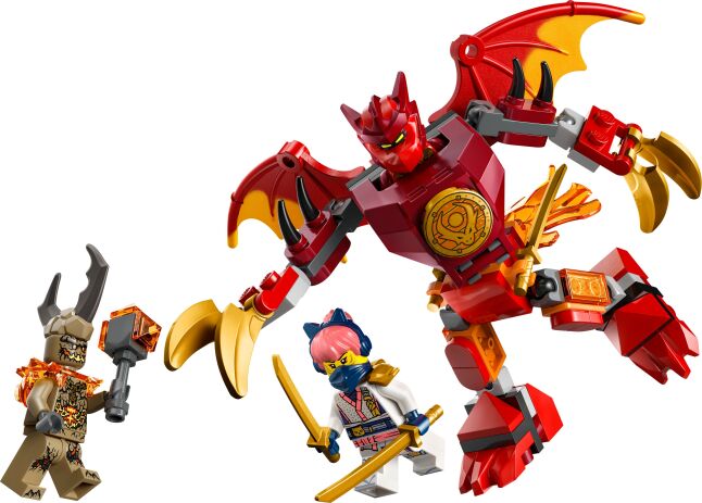 LEGO Ninjago Kai's Dragon Mech Battle Pack (71851) (1)