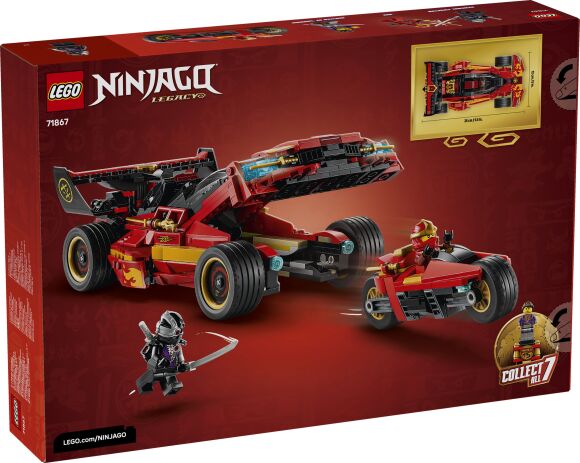LEGO® Ninjago X-1 Ninja Charger 15th Anniversary (71867) (8)
