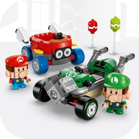 LEGO Super Mario Kart-Baby Mario vs. Baby Luigi (72034) (2)