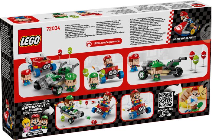 LEGO Super Mario Kart-Baby Mario vs. Baby Luigi (72034) (8)