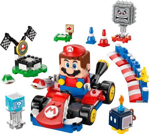 LEGO Super Mario Kart-Interactive Lego Mario & Standard Kart (72043) (1)