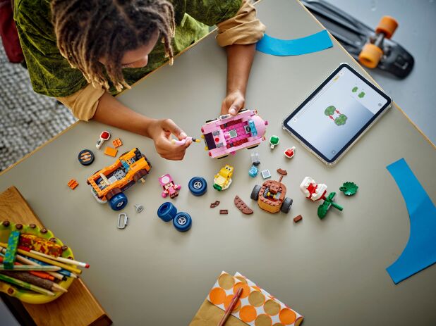 LEGO Super Mario Kart-Piranha Plant Power-Up Pursuit (72044) (4)