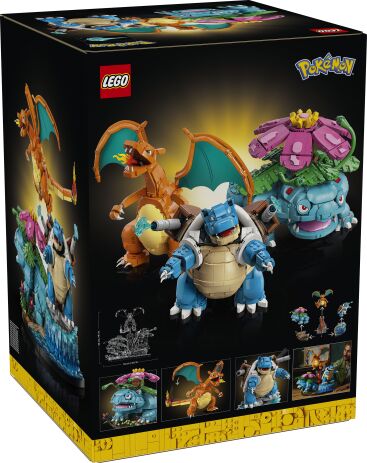 LEGO Pokemon: Venusaur, Charizard & Blastoise (72153) (20)