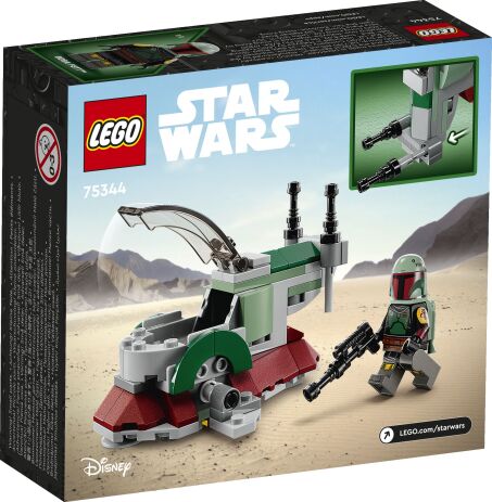 LEGO Star Wars Boba Fett's Starship Microfighter (75344) (5)