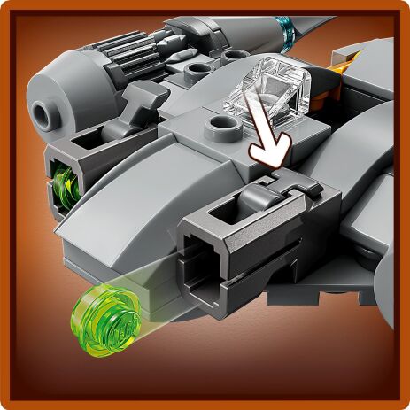 LEGO Star Wars The Mandalorian N-1 Starfighter Microfighter (75363) (3)