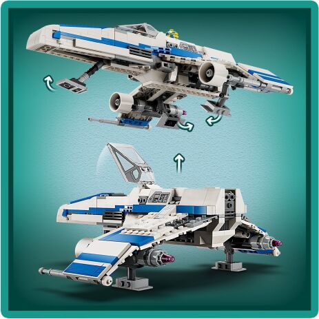 LEGO Star Wars New Republic E-Wing vs. Shin Hati's Starfighter (75364) (3)