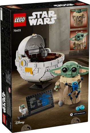 LEGO Star Wars Grocu With Hover Pram (75403) (9)