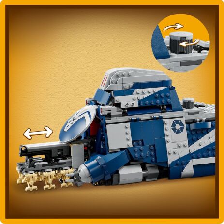 LEGO Star Wars Battle Of Felucia Separatist MTT (75435) (2)