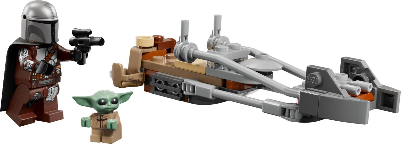 LEGO Star Wars The Mandalorian & Grogu's Speeder Bike (75436) (1)