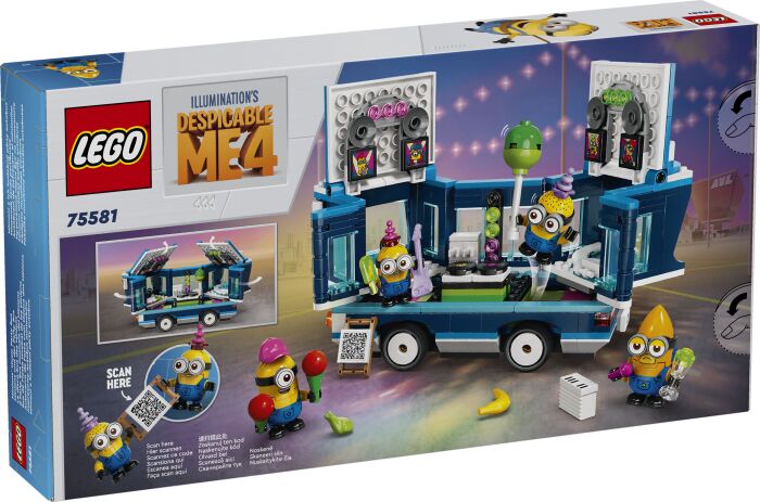 LEGO Minions Music Party Bus (75581) (10)