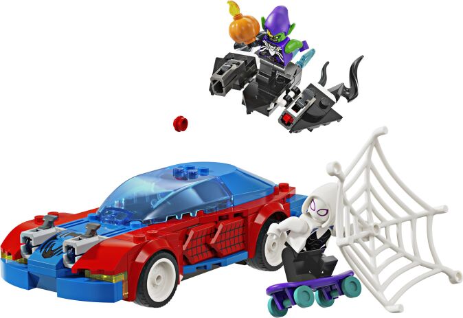 LEGO Super Heroes Spider-Man Race Car & Venom Green Goblin (76279) (1)