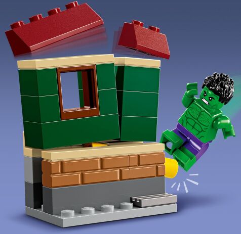 LEGO Super Heroes Iron Man With Bike & The Hulk (76287) (4)