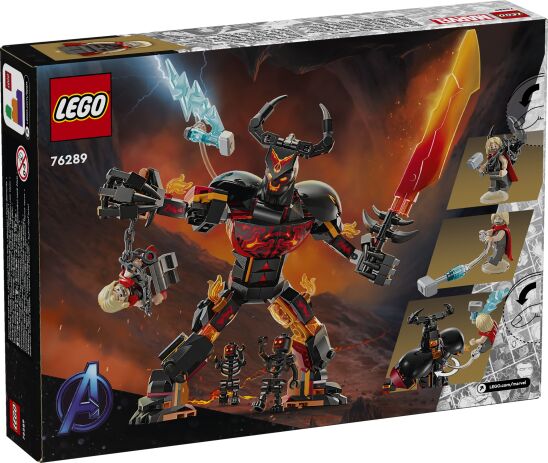 LEGO Super Heroes Thor VS. Surtur Construction Figure (76289) (8)
