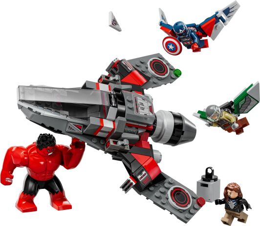 LEGO Super Heroes Captain America vs. Red Hulk Battle (76292) (1)