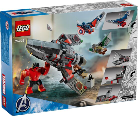 LEGO Super Heroes Captain America vs. Red Hulk Battle (76292) (9)