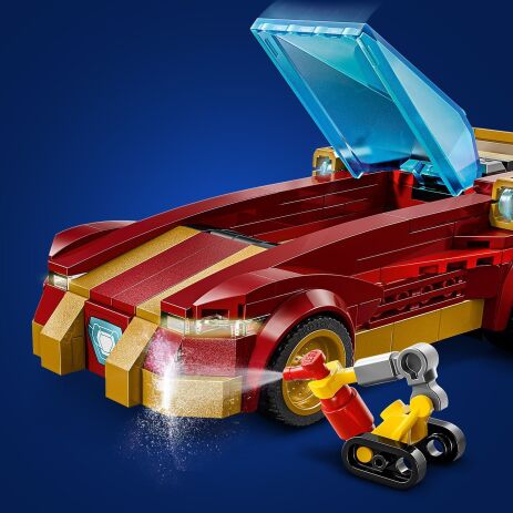 LEGO Super Heroes Iron Man Car & Black Panther vs. Red Hulk (76310) (2)