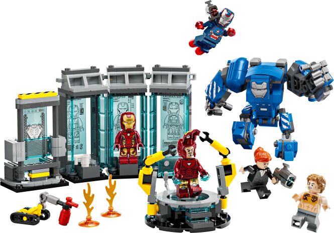 LEGO Super Heroes Iron Man's Laboratory: Hall Of Armor (76315) (1)