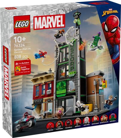 LEGO Super Heroes Spiderman vs. Oscorp (76324) (0)