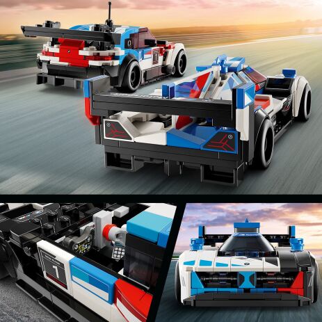 LEGO Speed Champions BWM M4 GT3 & BMW M Hybrid V8 Race Cars (76922) (2)