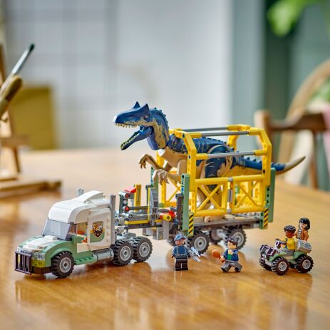 LEGO Jurassic World Dinosaur Missions: Allosaurus Transport Truck (76966) (7)