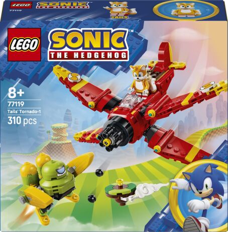 LEGO® Sonic The Hedgehog Tail's Tornado-1 (77119) (0)