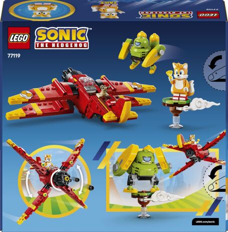 LEGO® Sonic The Hedgehog Tail's Tornado-1 (77119) (9)