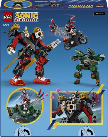 LEGO® Sonic The Hedgehog Shadow's Mech vs. G.U.N. Trooper (77120) (8)