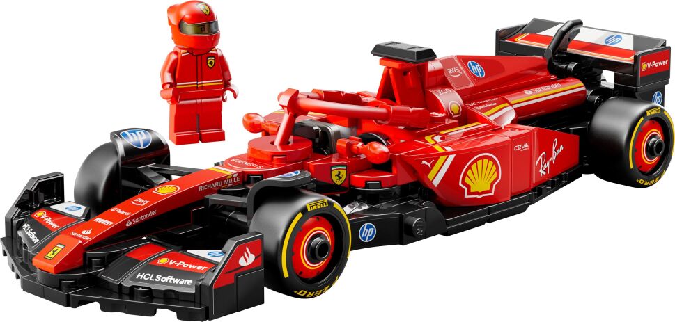 LEGO Speed Champions Ferrari SF-24 F1 Race Car (77242) (1)