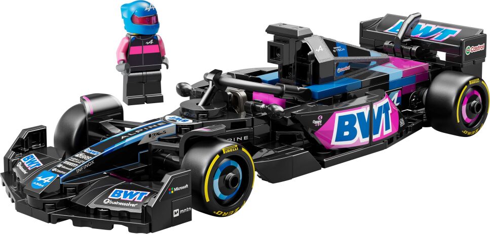 LEGO Speed Champions BWT Alpine F1 Team A524 Race Car (77248) (1)