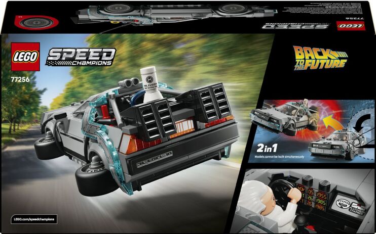 LEGO® Speed Champions Time Machine From Back To The Future (77256) (8)