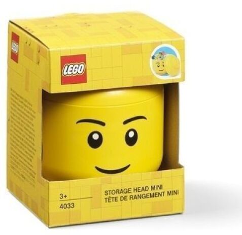 LEGO Κουτί Αποθήκευσης Mini Κεφάλι Boy (40331724) (1)