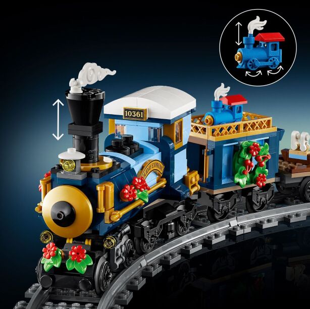 LEGO Icons Holiday Express Train (10361) (2)