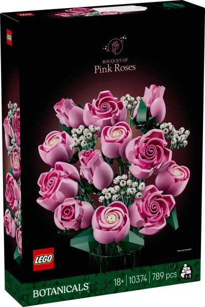 LEGO Botanical Bouquet Of Pink Roses (10374) (0)