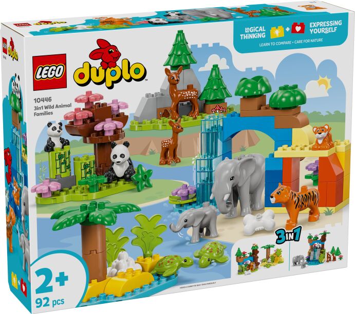 LEGO Duplo 3in1 Wild Animal Families (10446) (0)
