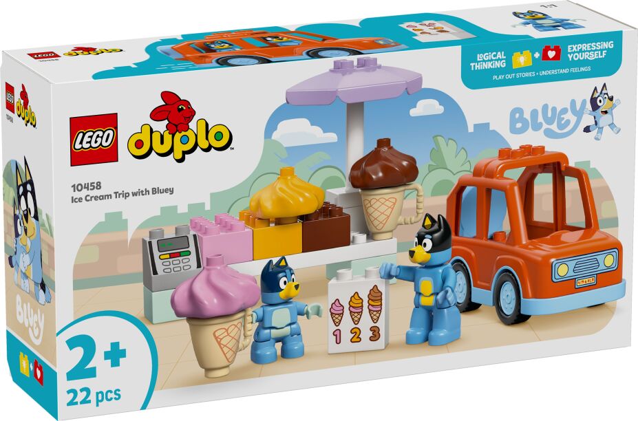 LEGO Duplo Bluey Ice Cream Trip With Bluey (10458) (0)