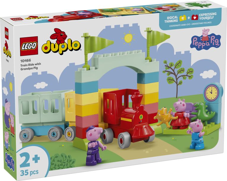 LEGO Duplo Peppa Pig Train Ride With Grandpa Pig (10466) (0)