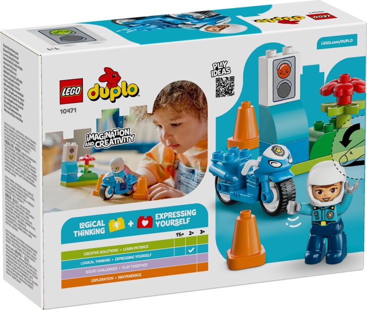 LEGO Duplo Blue Police Motorcycle (10471) (7)