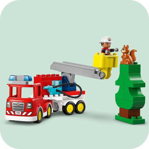 LEGO Duplo Fire Truck With Hose And Firefighter (10473) (3)