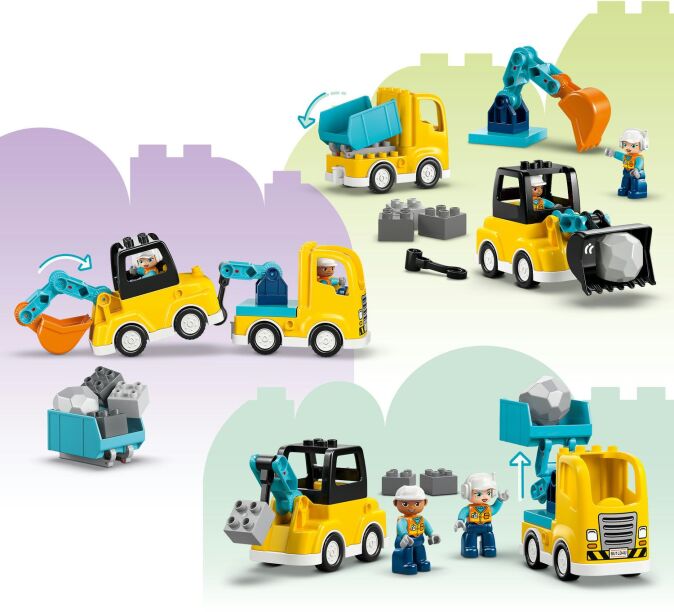LEGO® DUPLO® 3in1 Construction Vehicles (10475) (4)