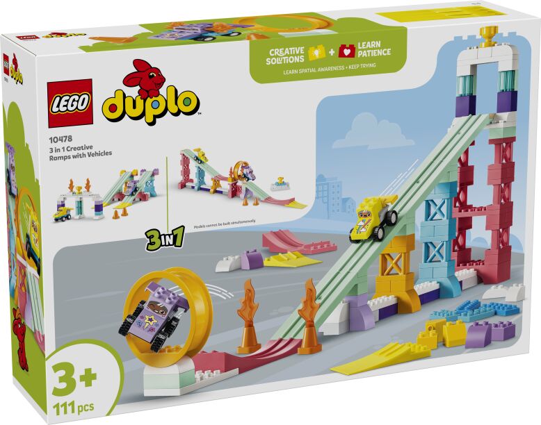 LEGO® Duplo 3in1 Creative Ramps With Vehicles (10478) (0)