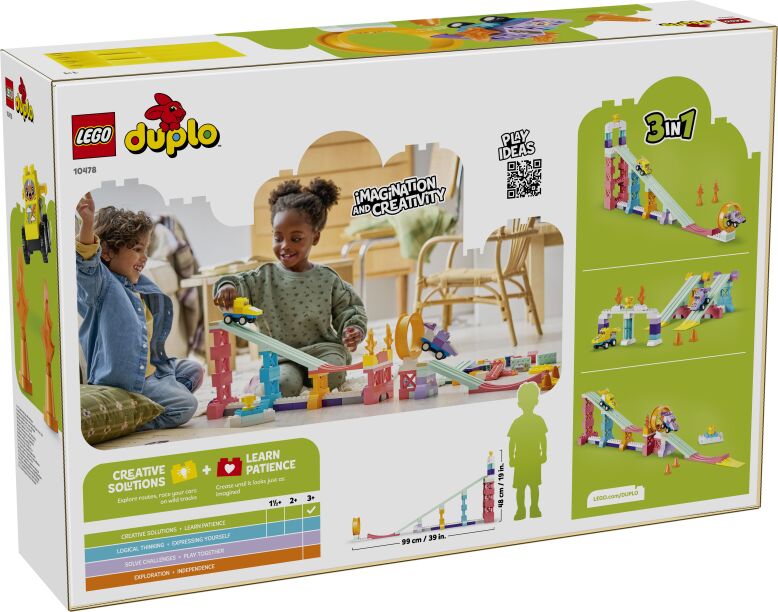 LEGO® Duplo 3in1 Creative Ramps With Vehicles (10478) (10)