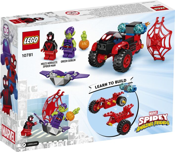 LEGO Super Heroes Miles Morales: Spidey's Techno Trike (10781) (6)