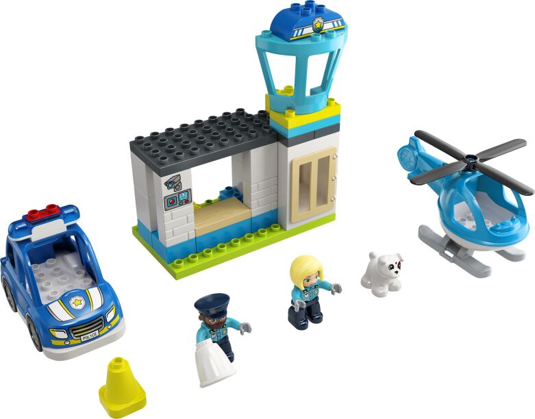 LEGO Duplo Police Station & Helicopter (10959) (1)